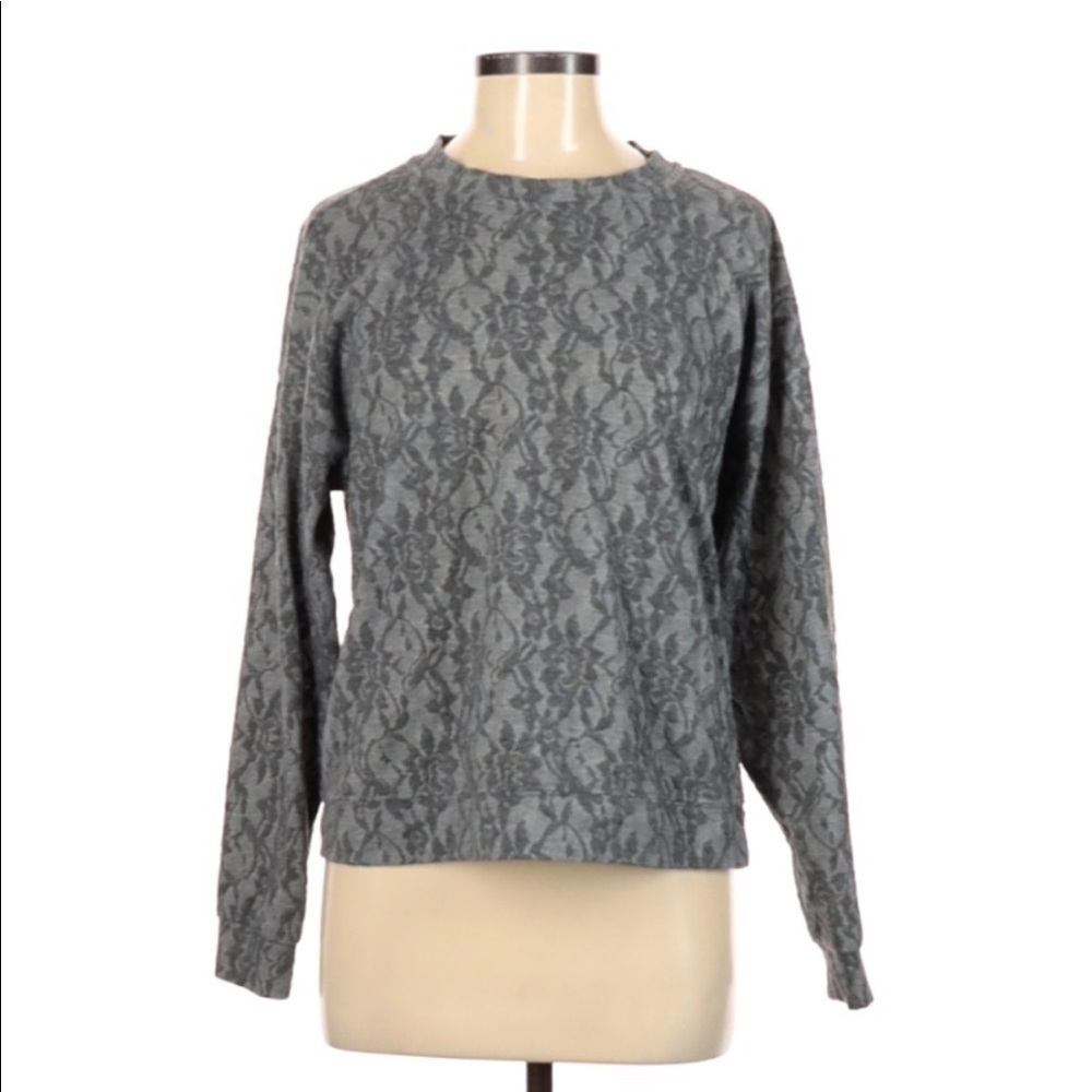 𝅺ROSE patterned sweatshirt
